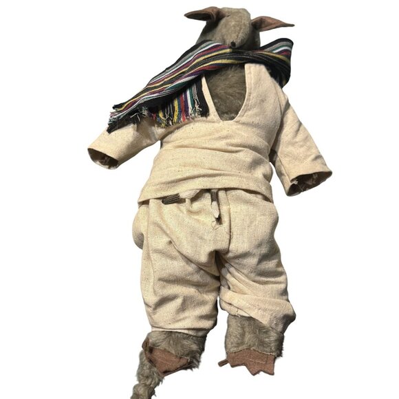 Pancho Dillo Armadillo Doll Handmade In Texas Original Grannys Corner Craft Co. - Picture 2 of 9